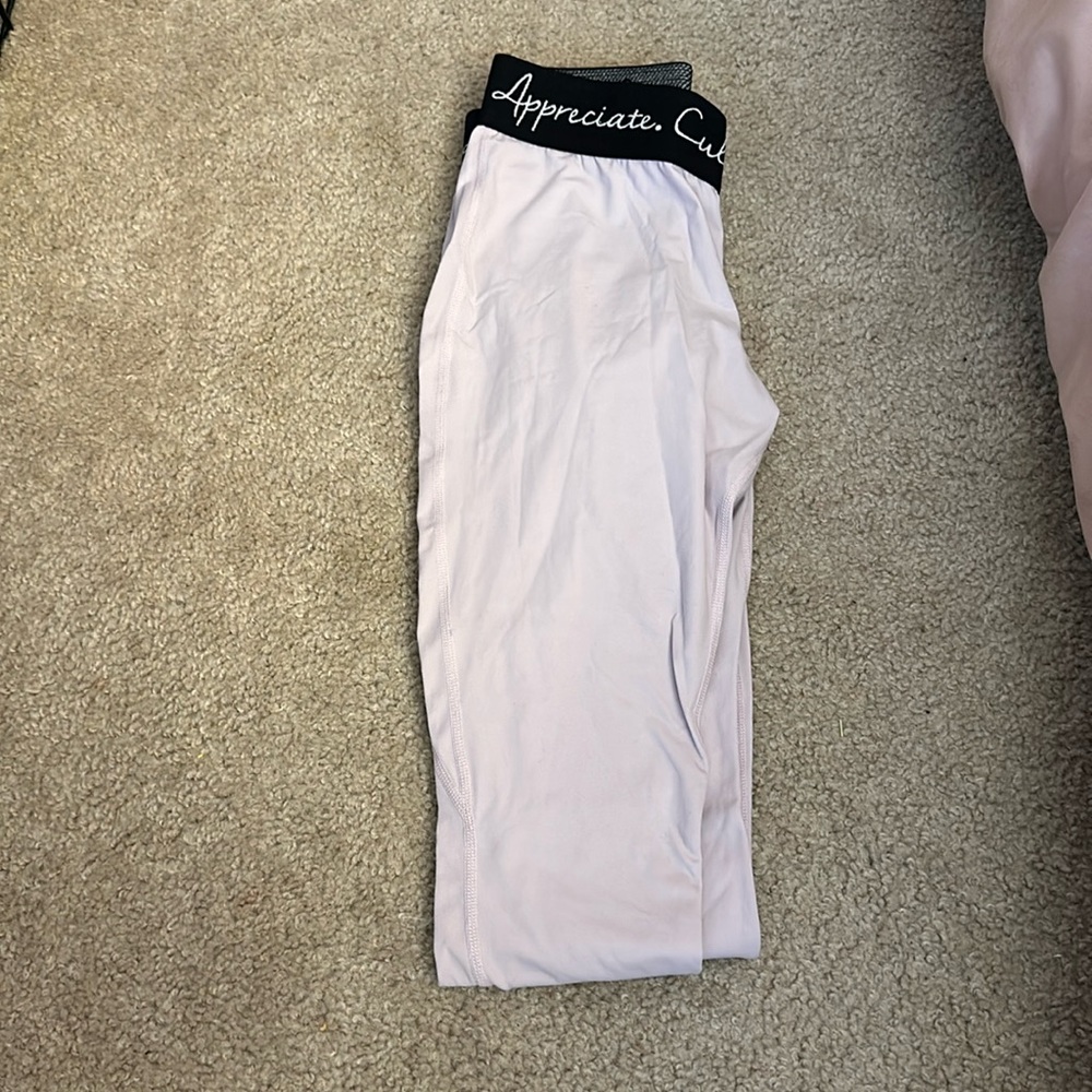 Light purple leggings size xsmall workout
